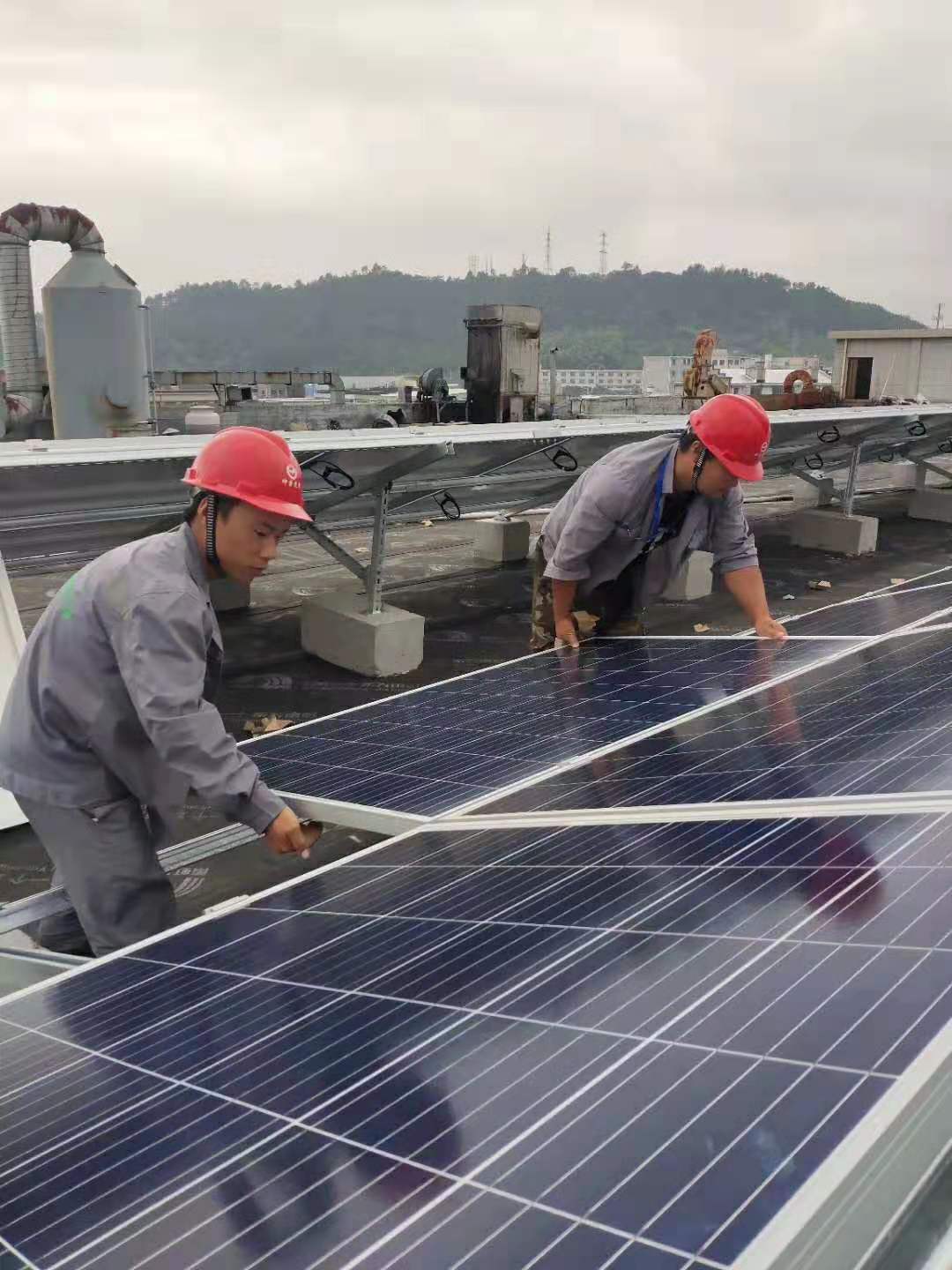 廈門通盛達光伏支架走進浙江寧波